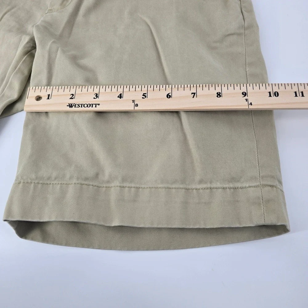 Polo Ralph Lauren Chino Shorts Mens 31 Khaki Tan Cotton Twill Flat Front Classic